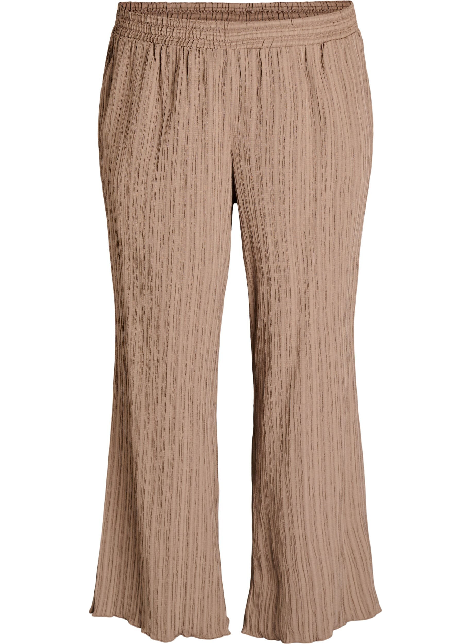 FLASH - Hoch taillierte Hose mit weitem Bein