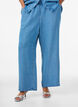 Weite Lyocellhose in Denim-Optik, Blau, Model image number 2