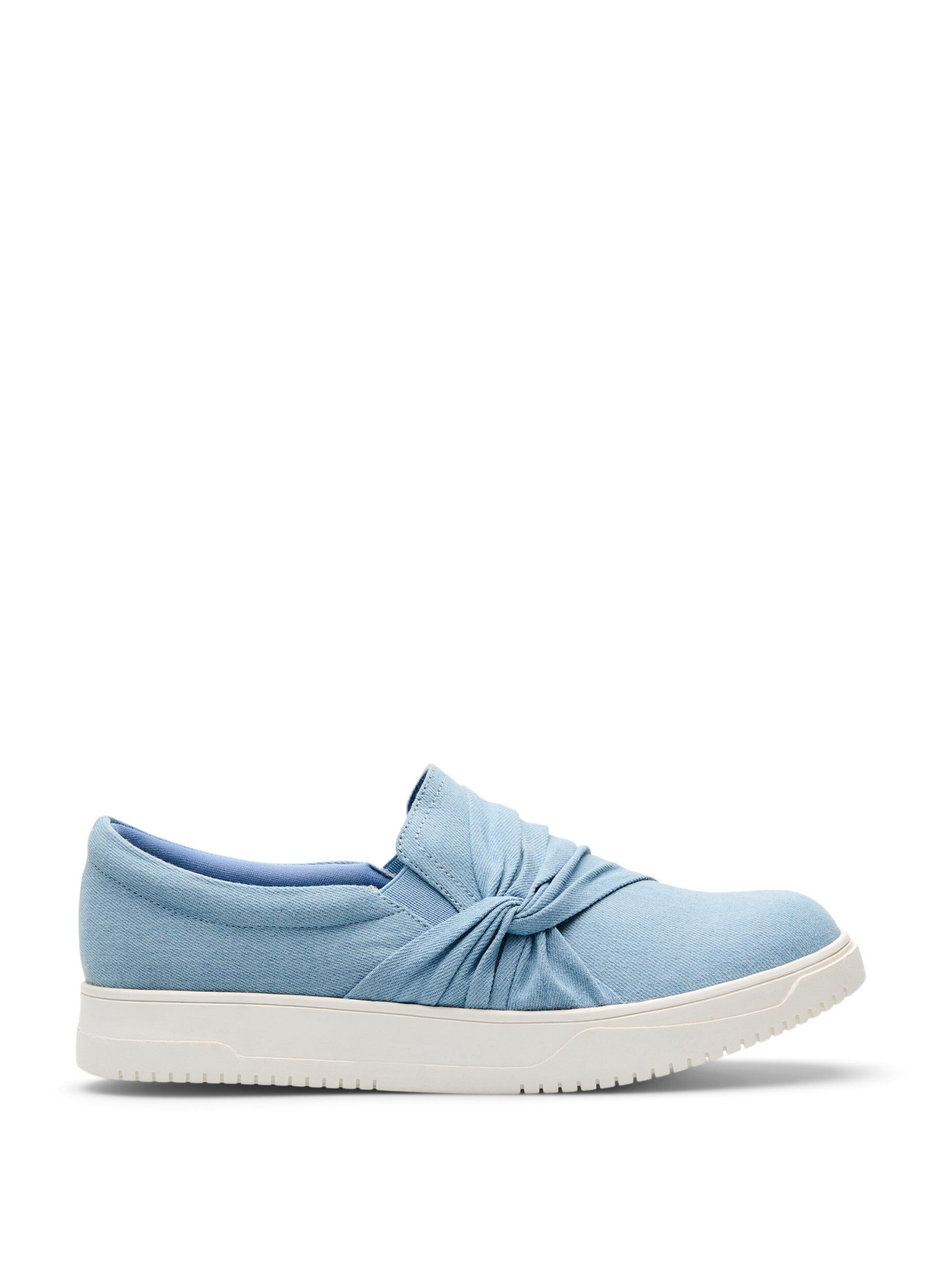 Zizzi Extra-Weite - Slip-On mit Knotendetail, Blau, Packshot image number 0