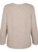 Strickpullover mit Schlitz, Simply Taupe Mel., Packshot image number 1