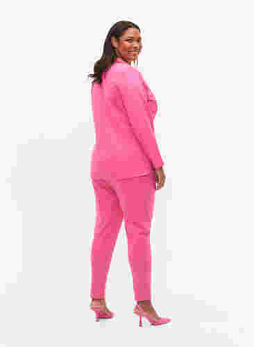 Cropped Hose mit Taschen und verstellbaren Schnüren, Shocking Pink, Model image number 1