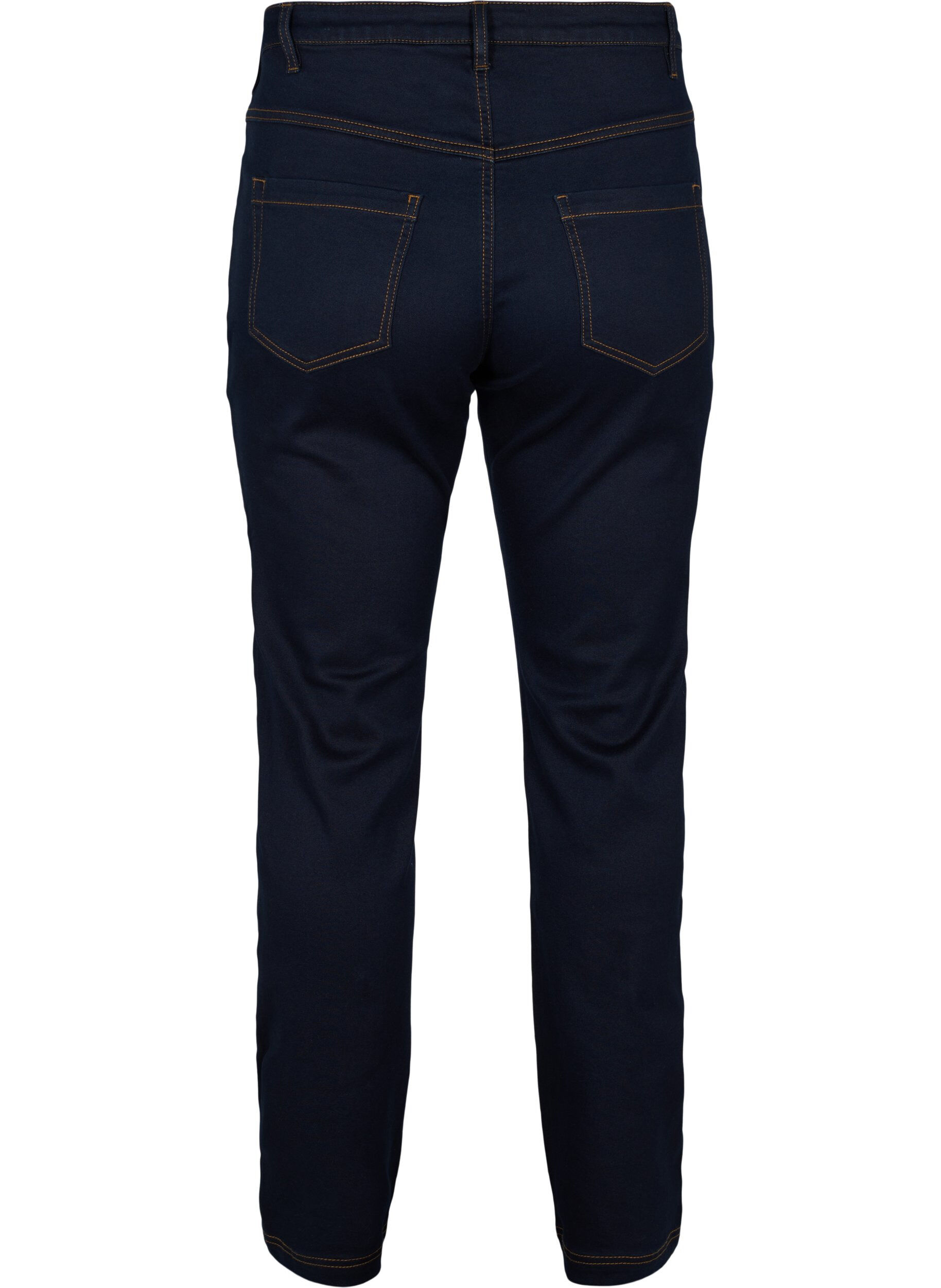 ZizziSlim Fit Emily Jeans mit normaler Taillenh&ouml;he, Blau, Packshot image number 1