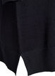 Strickkleid mit Raglan&auml;rmeln und Mittelnaht, Schwarz, Packshot image number 3