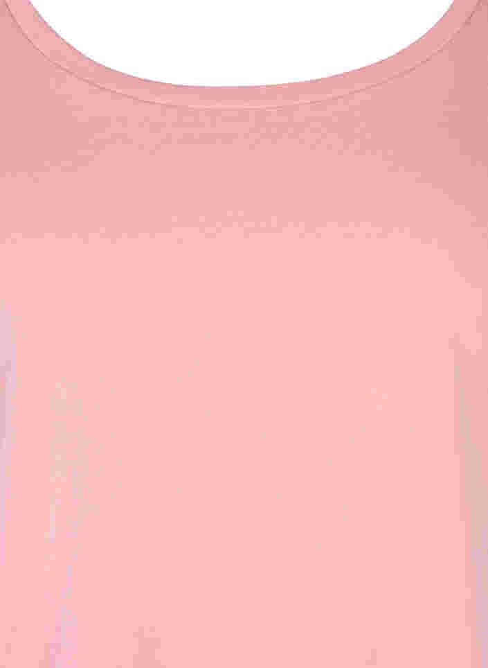 2er-Pack Basic-Bluse aus Baumwolle, Navy B/Blush, Packshot image number 3