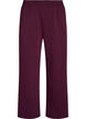 Hoch taillierte Sweatpants mit weitem Bein, Lila, Packshot image number 0