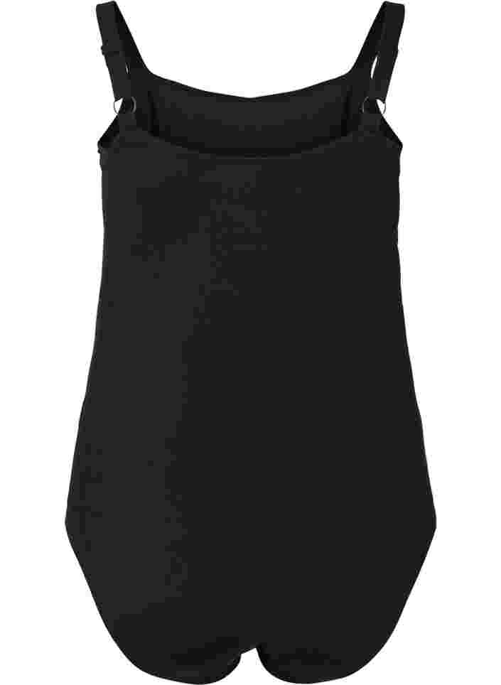 Light Shapewear Body mit verstellbaren Trägern, Black, Packshot image number 1