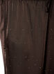 Ballonhose aus Satin mit Strasssteinen, Braun, Packshot image number 2