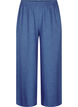Lockere Hose mit elastischem Bund und Taschen, Blau, Packshot image number 0