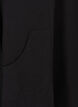 Kurzarm Kleid aus Baumwolle, Schwarz, Packshot image number 3