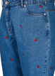 Mille Mom Fit Jeans mit Stickerei, Blau, Packshot image number 2