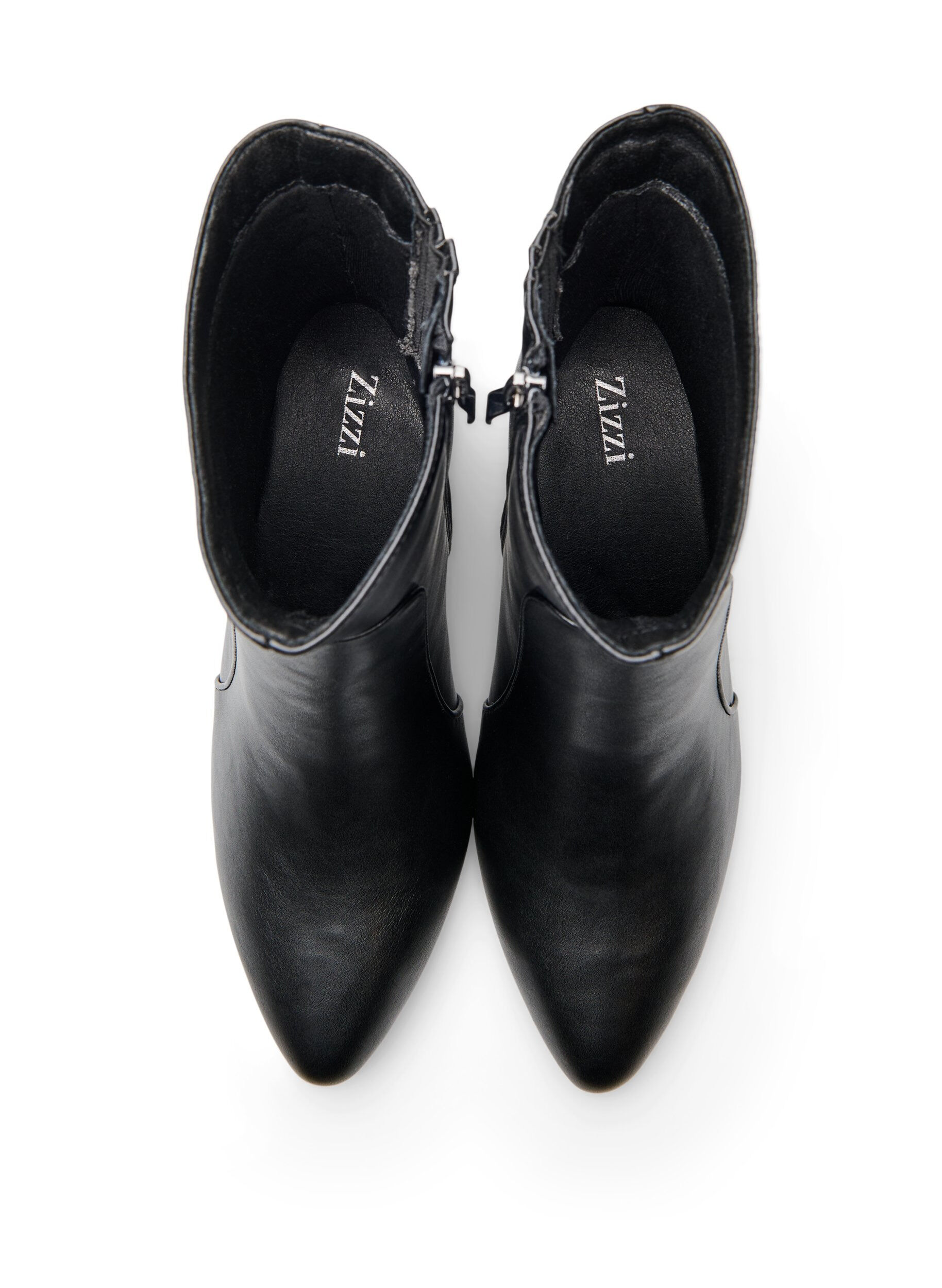 Zizzi Extra-Weite - Stiefeletten mit Blockabsatz, Schwarz, Packshot image number 2