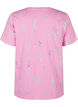 T-Shirt aus Bio-Baumwolle mit Blumendruck, Rosebloom W. Flower, Packshot image number 1