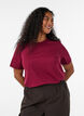 Basic T-Shirt aus Baumwolle mit Rundhalsausschnitt, Rot, Model image number 0