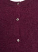 Strickjacke mit kurzen &Auml;rmeln, Dunkles Bordeaux, Packshot image number 2