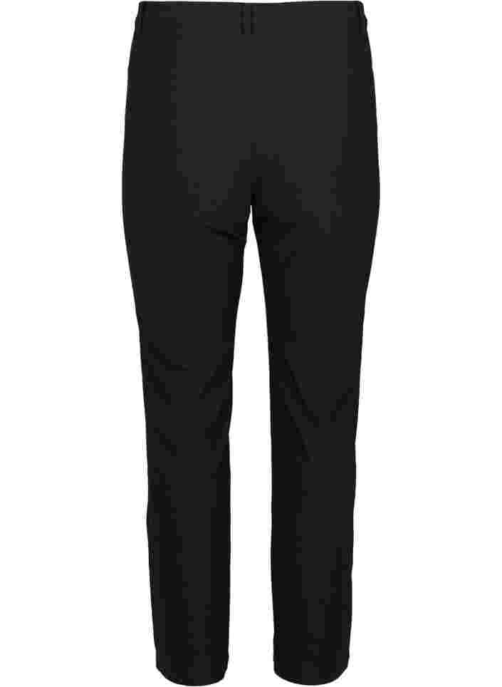 Klassische Hose aus Viskosemischung, Black, Packshot image number 1