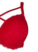 Wattierter BH mit Spitze und Straps, Red Ass., Packshot image number 3