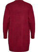 Strickjacke mit Rippenstrick und Taschen, Rot, Packshot image number 1
