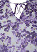 Tunika mit Blumendruck und Lurex, Beige/Purple Flower, Packshot image number 2