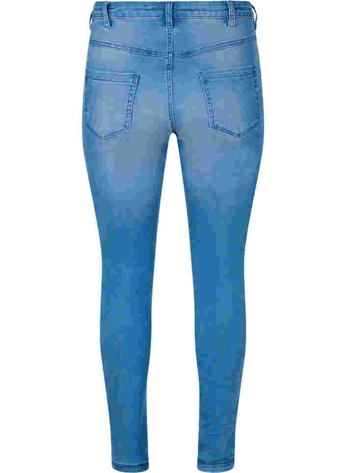 Slim Fit Emily Jeans mit normaler Taille, Light blue, Packshot image number 1