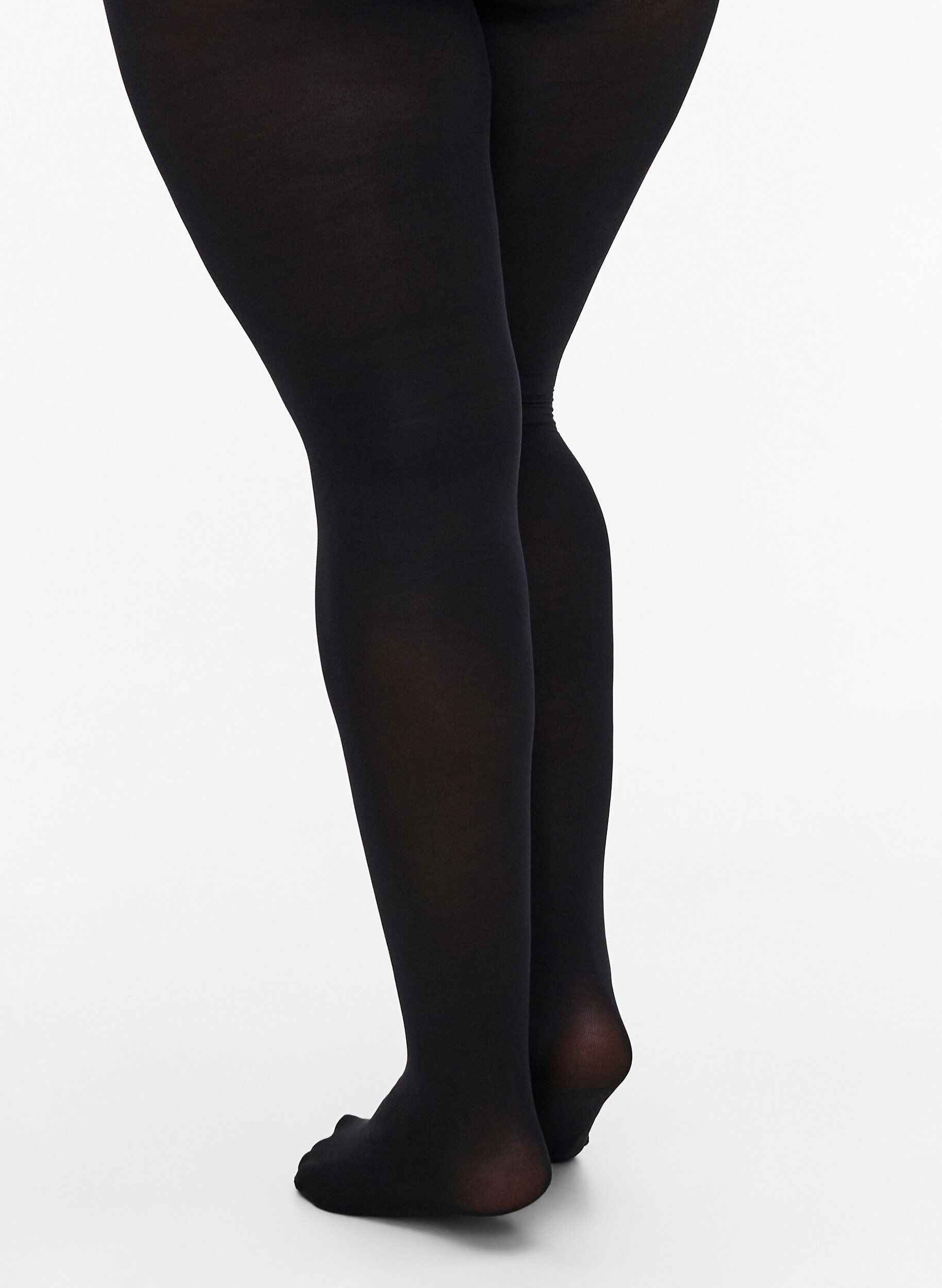 Zizzi2er-Pack Strumpfhose in 100 DEN, Schwarz, Model image number 1