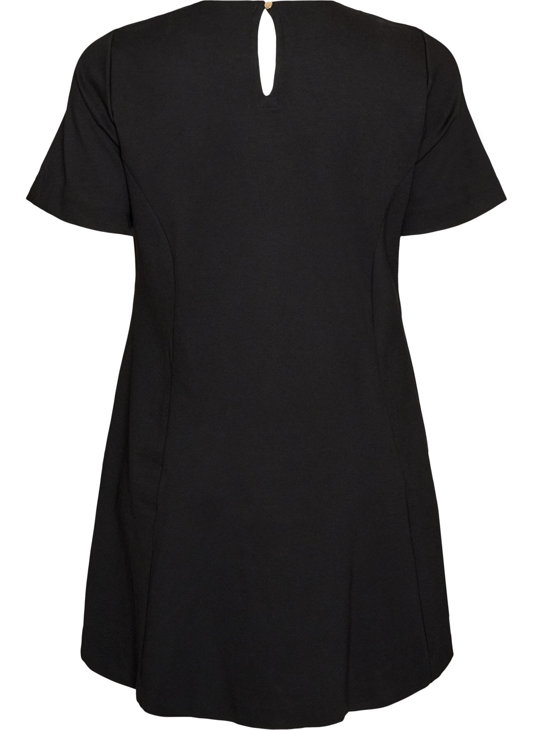 ZizziKurzes A-Linien Kleid aus Jersey, 0199, Packshot image number 1
