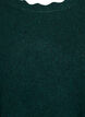 Strickbluse mit Wellenkante, Gr&uuml;n, Packshot image number 2