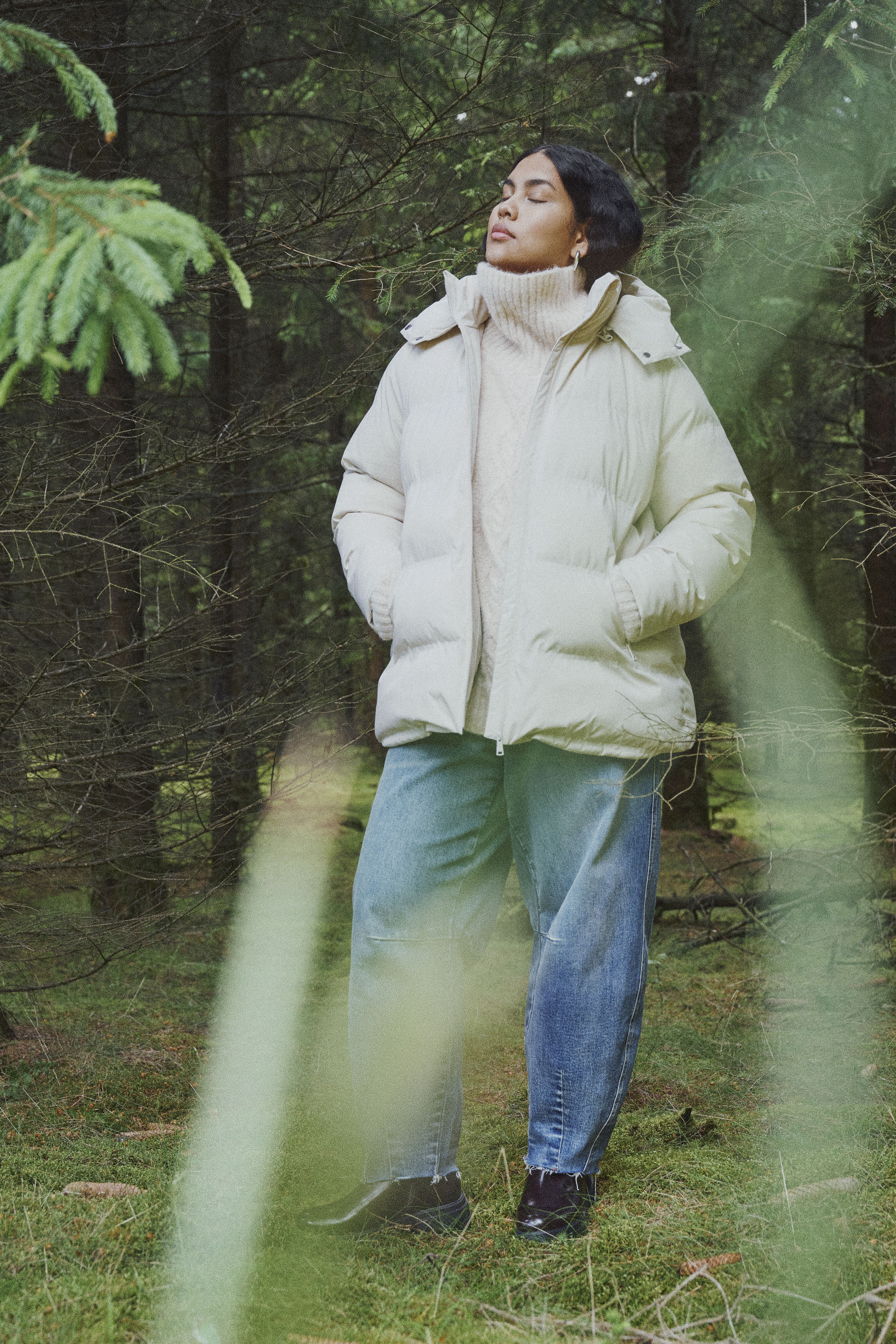 Sanfter nordischer Winterstil, , Model