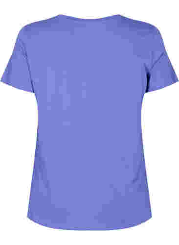 Trainings-T-Shirt mit Print, Very Peri, Packshot image number 1