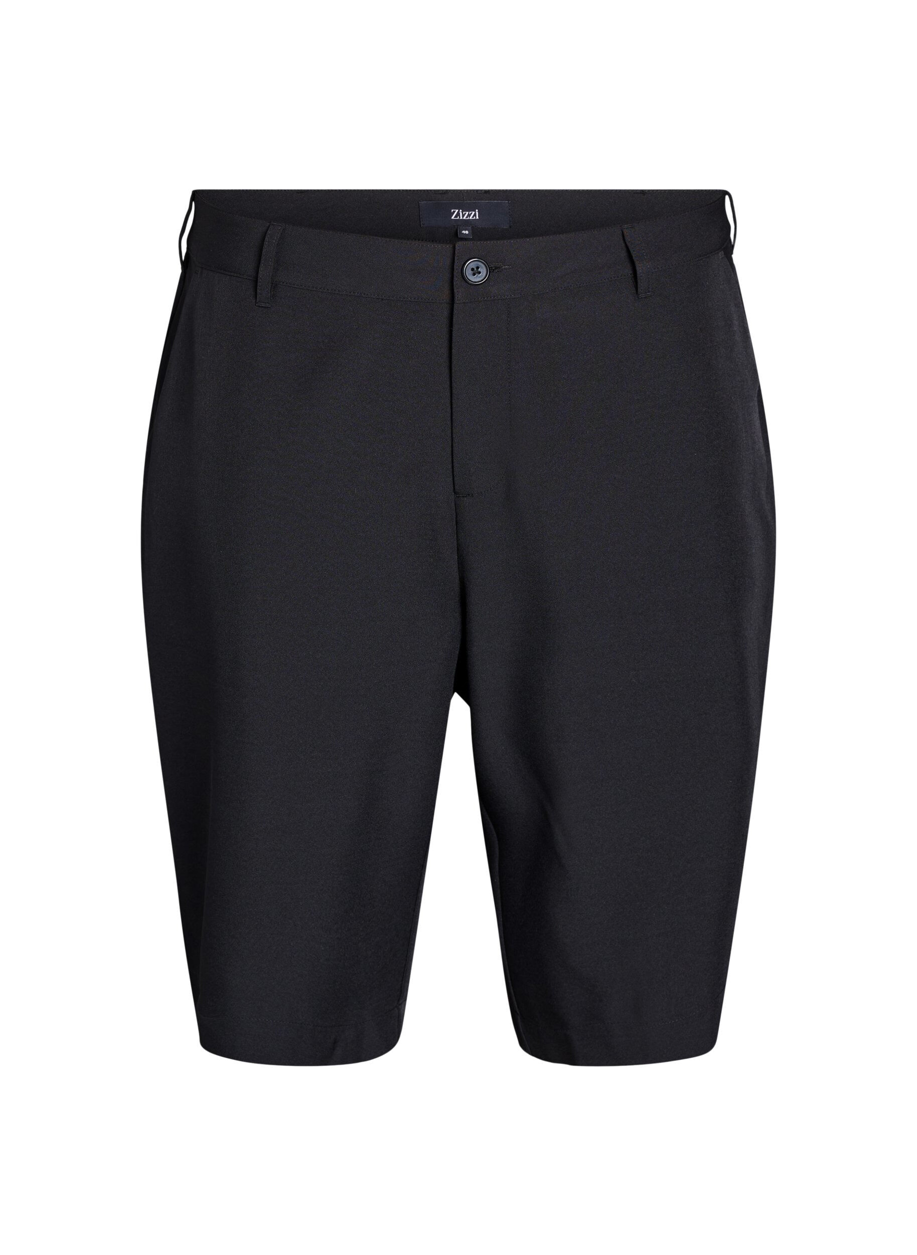 Bermuda-Shorts mit hoher Taille