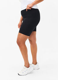 Sexy Kontrast-Leggings mit breitem Bund schwarz/weiss online günstig kaufen