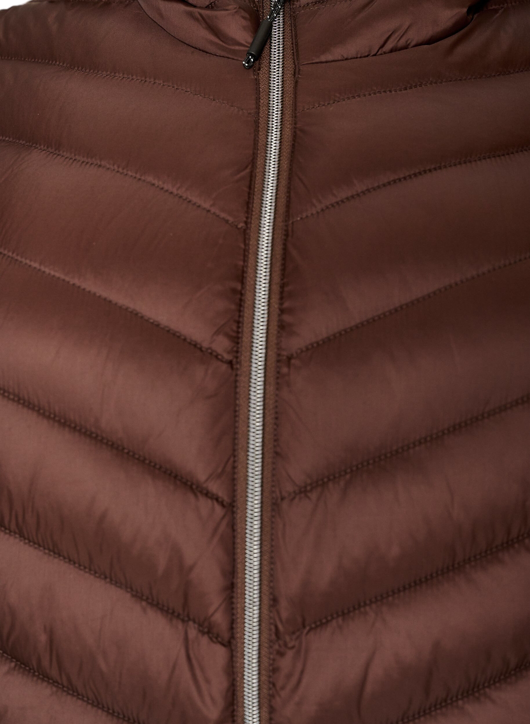 ZizziLeichte Kapuzenjacke, Braun, Packshot image number 2