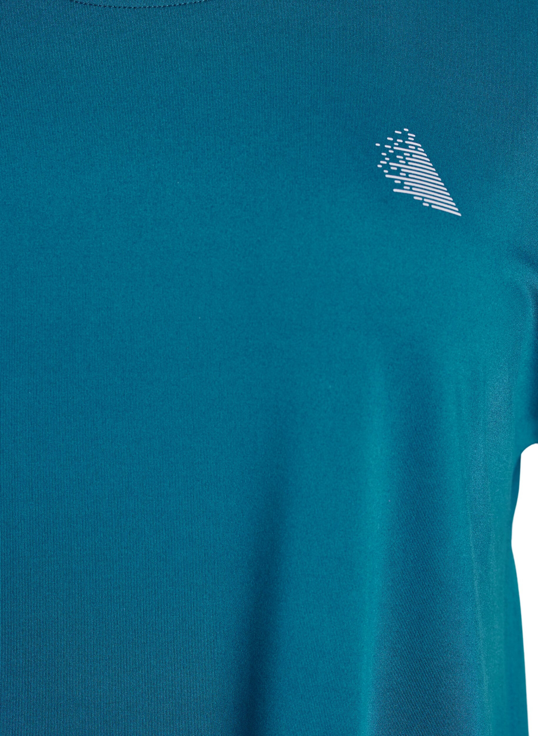 ZizziLanges Trainingsshirt, Petrol, Packshot image number 2