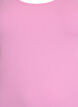 Einfarbiges basic Top aus Baumwolle, Pink, Packshot image number 2