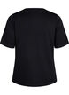 T-Shirt aus Modalgemisch, Schwarz, Packshot image number 1