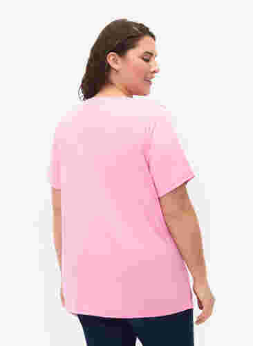 FLASH - T-Shirt mit Motiv, Begonia Pink, Model image number 1