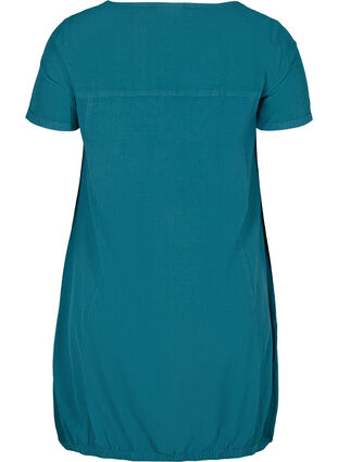 Kleid mit Taschen, Blue Coral, Packshot image number 1