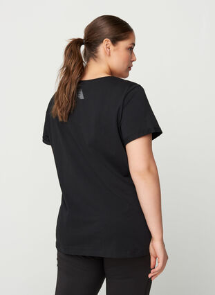 Trainings T-Shirt mit Print, Black LMGT, Model image number 1