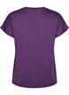 Lockeres Trainings-T-Shirt mit V-Ausschnitt, Purple Pennant, Packshot image number 1