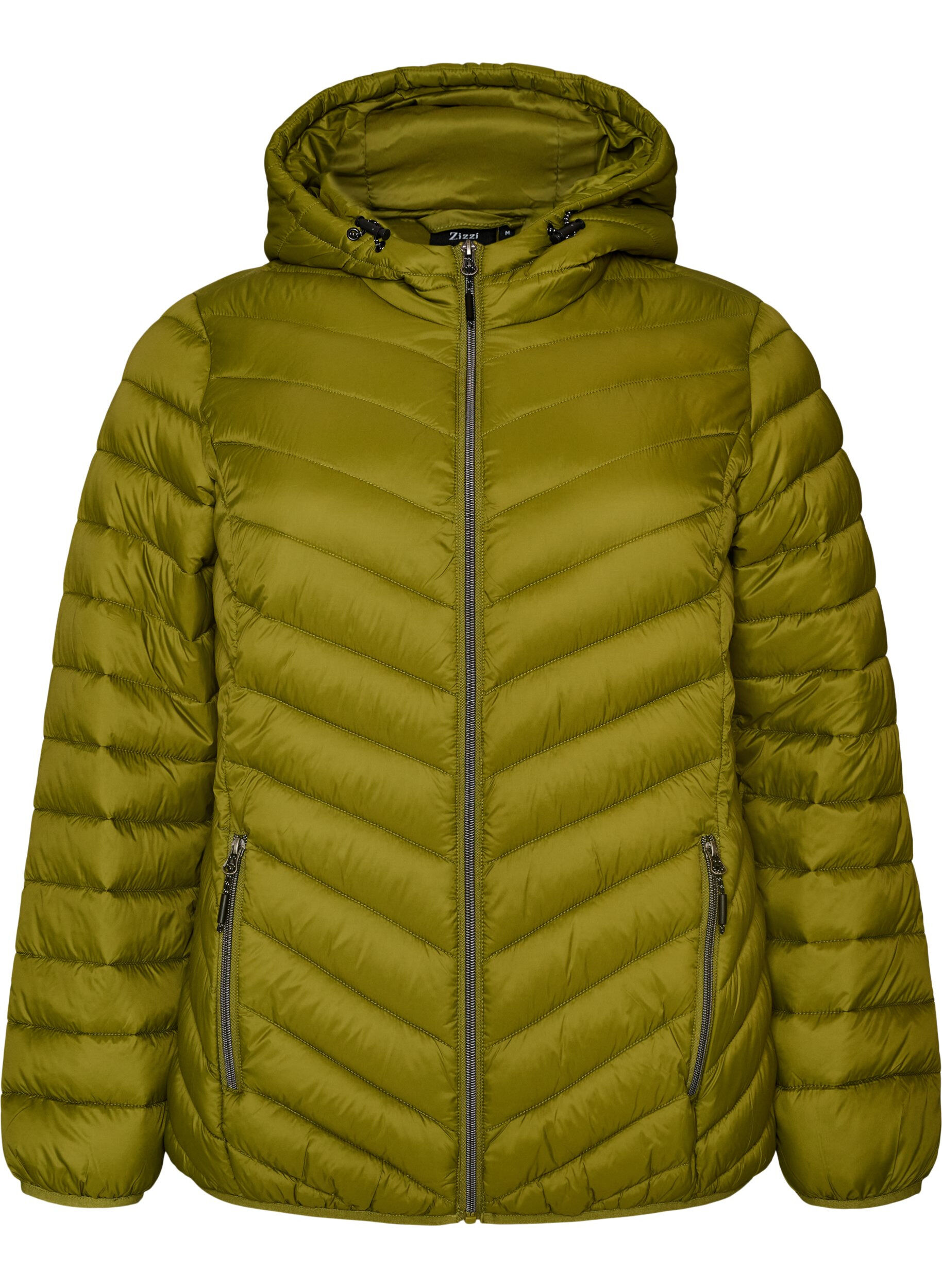 ZizziLeichte Kapuzenjacke, Gr&uuml;n, Packshot image number 0