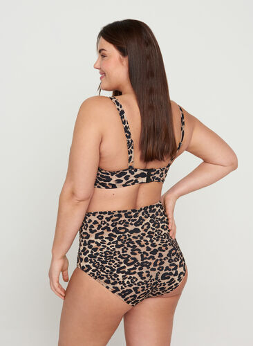 Bikini-Oberteil , Leopard Print, Model image number 1