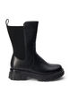 Extra-Weite - Kurzer Stiefel mit Gummizug, Schwarz, Packshot image number 0