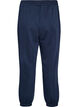 Hoch taillierte Sweatpants mit Kordelzug, Blau, Packshot image number 1