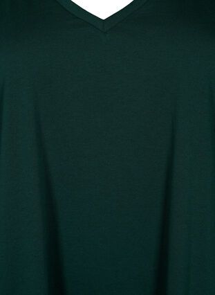 Kurzärmeliges T-Shirt mit V-Ausschnitt, Pine Grove, Packshot image number 2