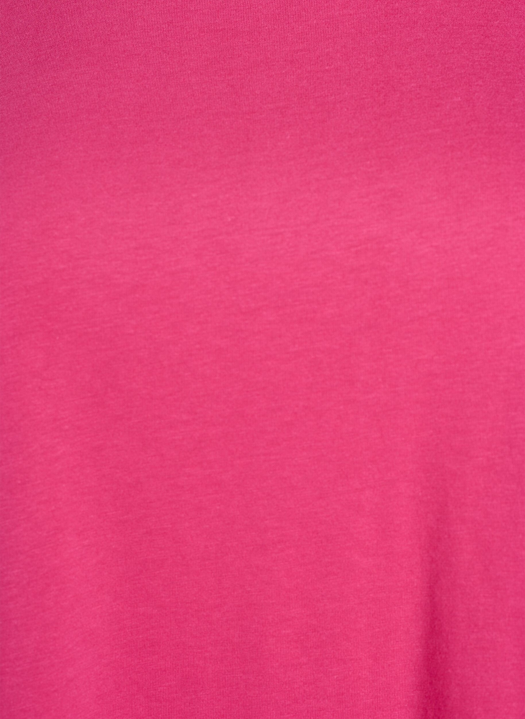 ZizziT-Shirt mit Print, Pink, Packshot image number 2