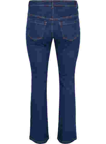 Ellen Bootcut-Jeans mit hoher Taille, Unwashed, Packshot image number 1