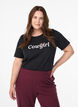 FLASH - T-Shirt mit Print., Schwarz, Model image number 0