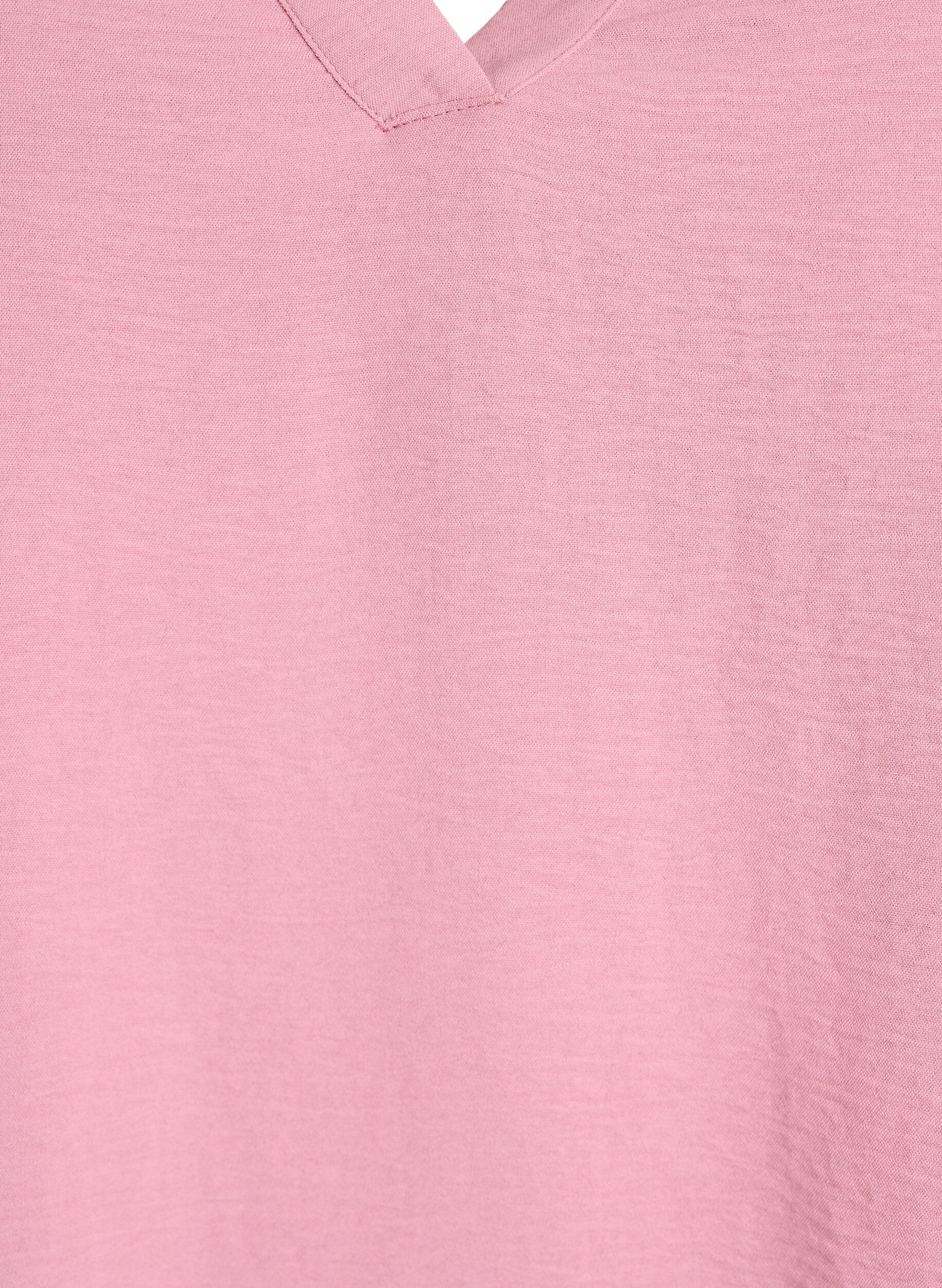 ZizziBluse mit 3/4-&Auml;rmeln, Rot, Packshot image number 2