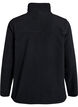 Fleecejacke mit Taschen, Schwarz, Packshot image number 1