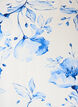 Kleid aus Viskose mit Schnittlinie, Wei&szlig;, Packshot image number 2