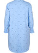 Kleid mit Polka Dots und langen Ärmeln, Blau, Packshot image number 1